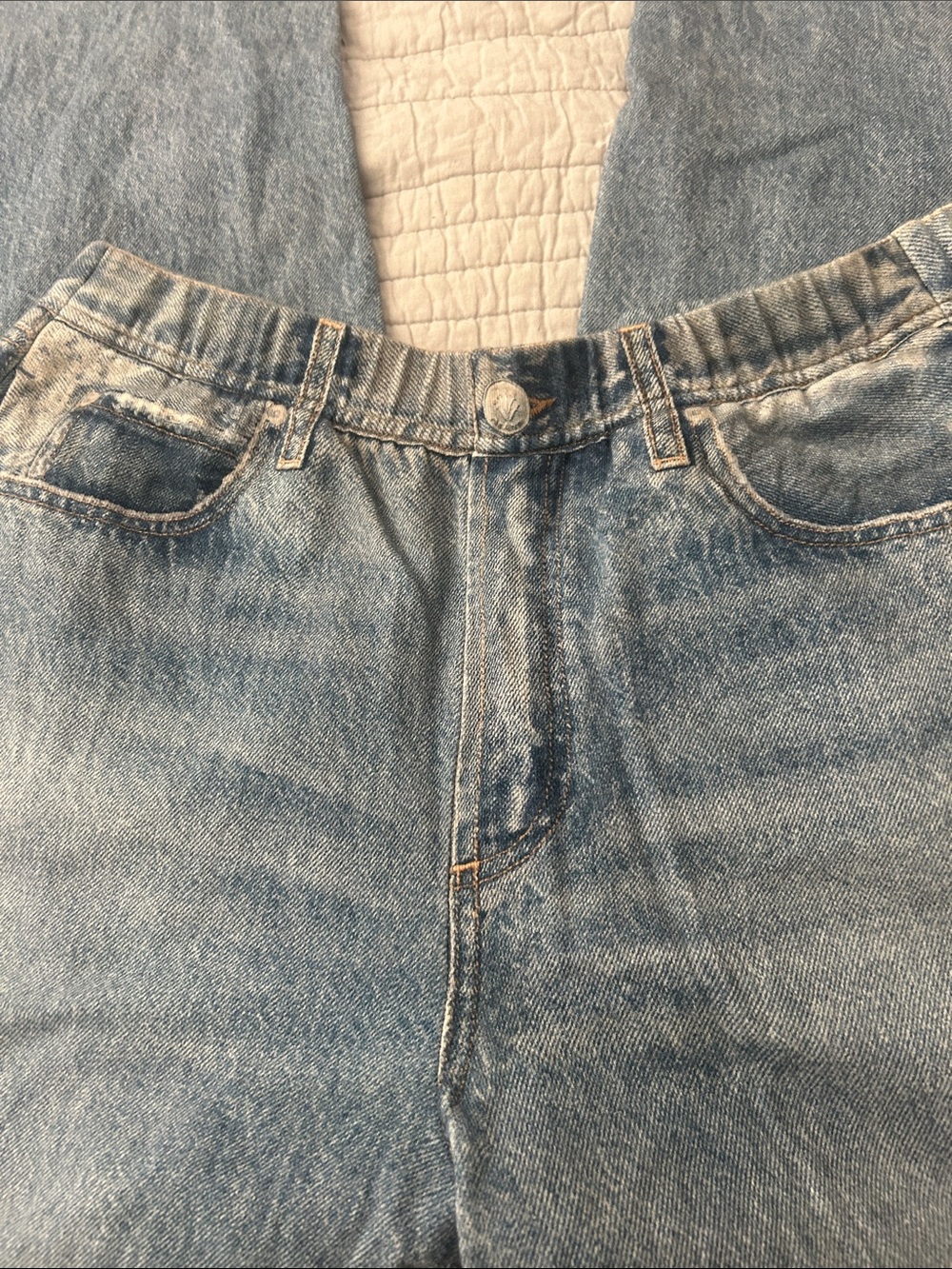 rag & bone Light Blue Miramar jeans size large - Picture 2 of 6